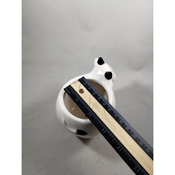 Ceramic Cow Planter Container House Plant Pot for Succulents Cacti Small Plants - Picture 4 of 8